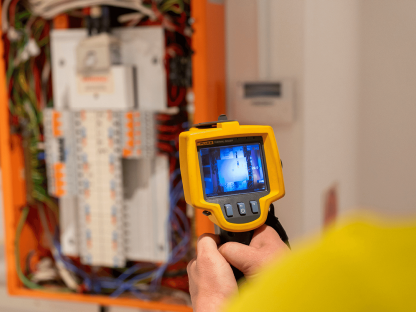 Electrical_fluke tester electrical services home page