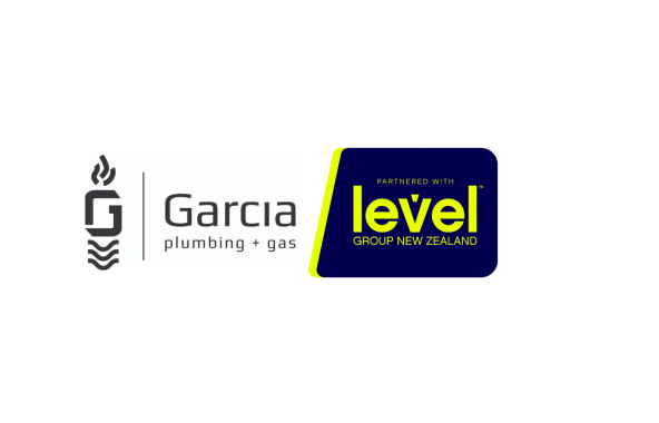 level plumbing wellington central partnered with garcia plumbing gas logo