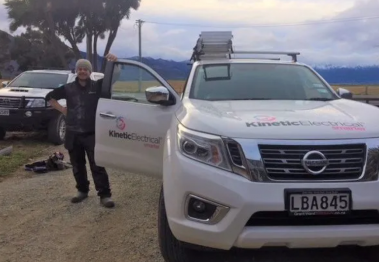 Kinetic Electrical Wanaka owner Sam Orbell