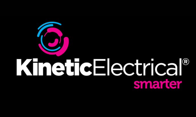 Kinetic Electrical Group NZ logo for announcement of Kinetic joining the Level alliance