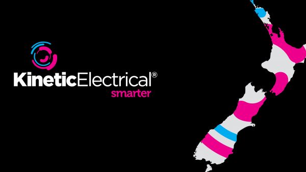 Map showing the Kinetic Electrical Group NZ network locations across New Zealand following announcement joining Level