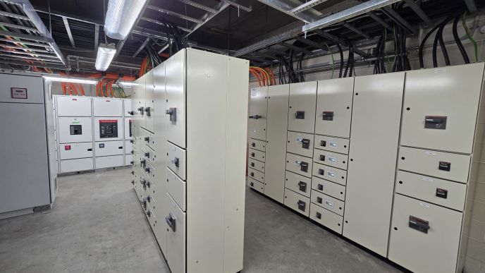 Completed electrical switchboard upgrade at Auckland District Court delivered by Level Electrical Morningside
