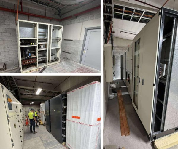 Electrical switchboard replacement and installation at McCain food processing facility in Timaru