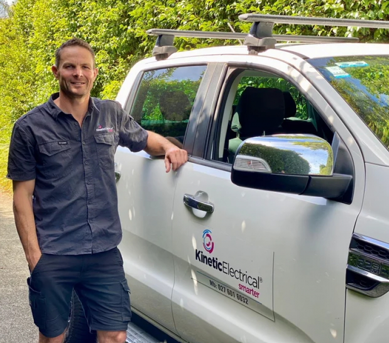 Steve Law owner Kinetic Electrical Rodney